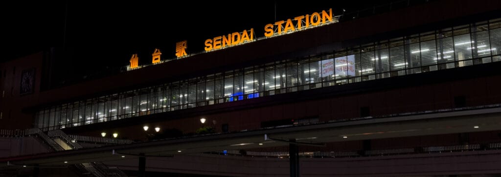 Mid-Night:Sendai Station