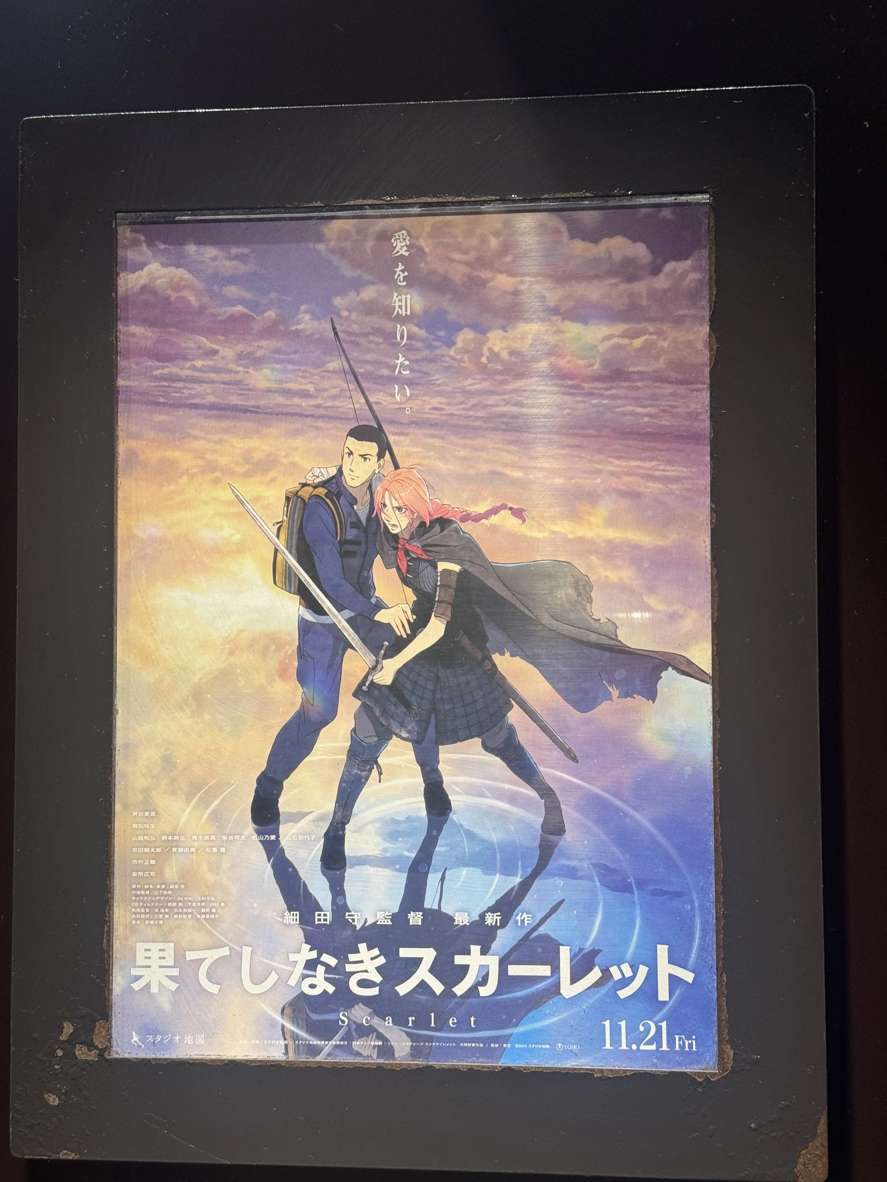 もうどうしたら良いんだ。「果てしなきスカーレット」を観に行こう